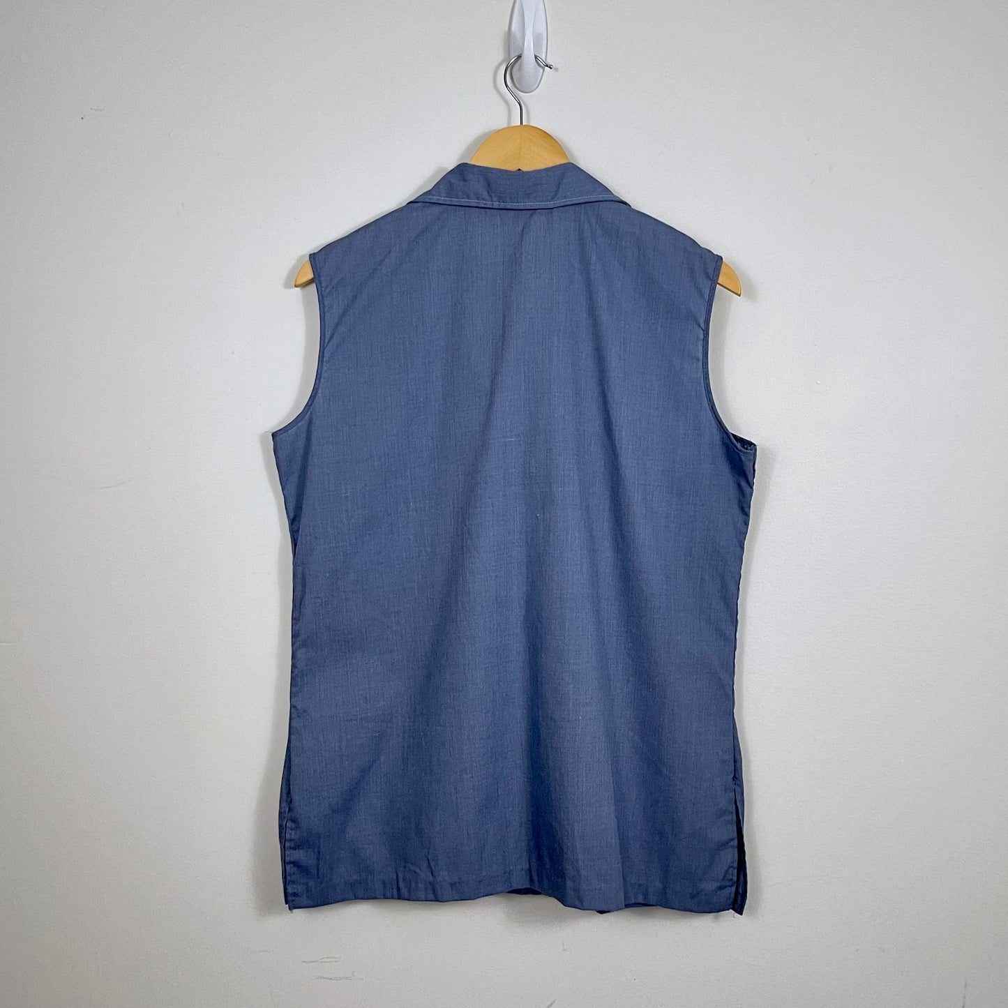 Custom Embroidered 1960s Blouse