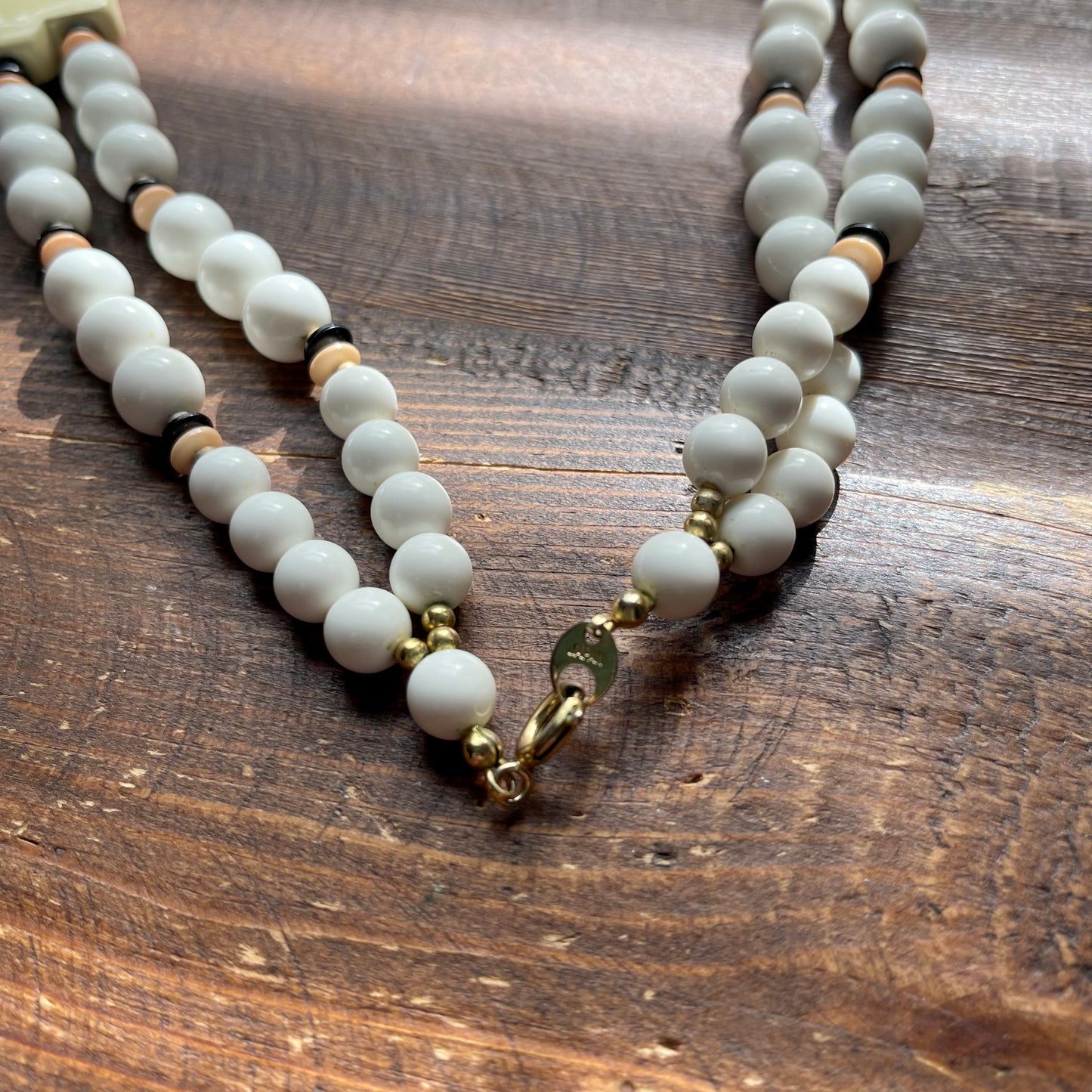 Ceramic & Beaded Statement Necklace