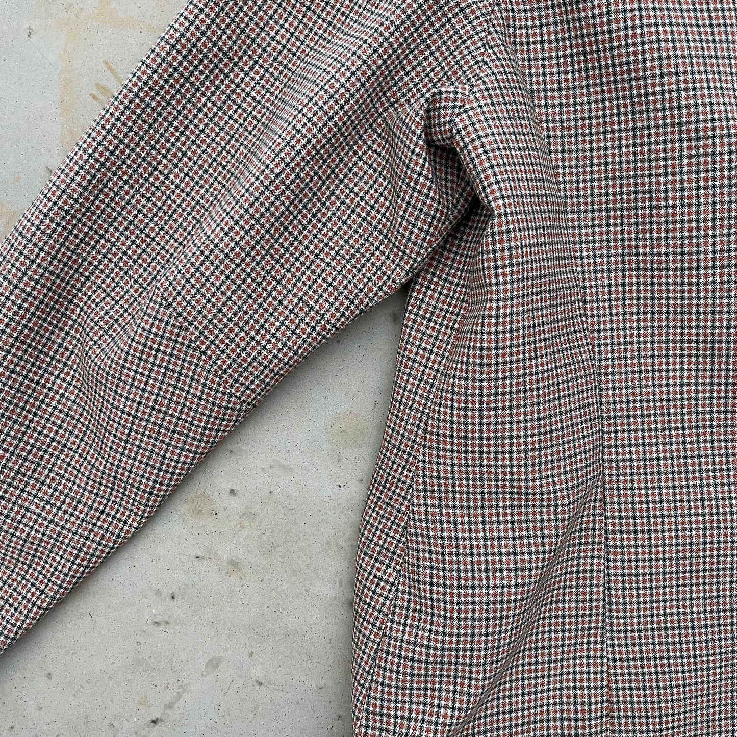 Handmade Plaid Spring Blazer