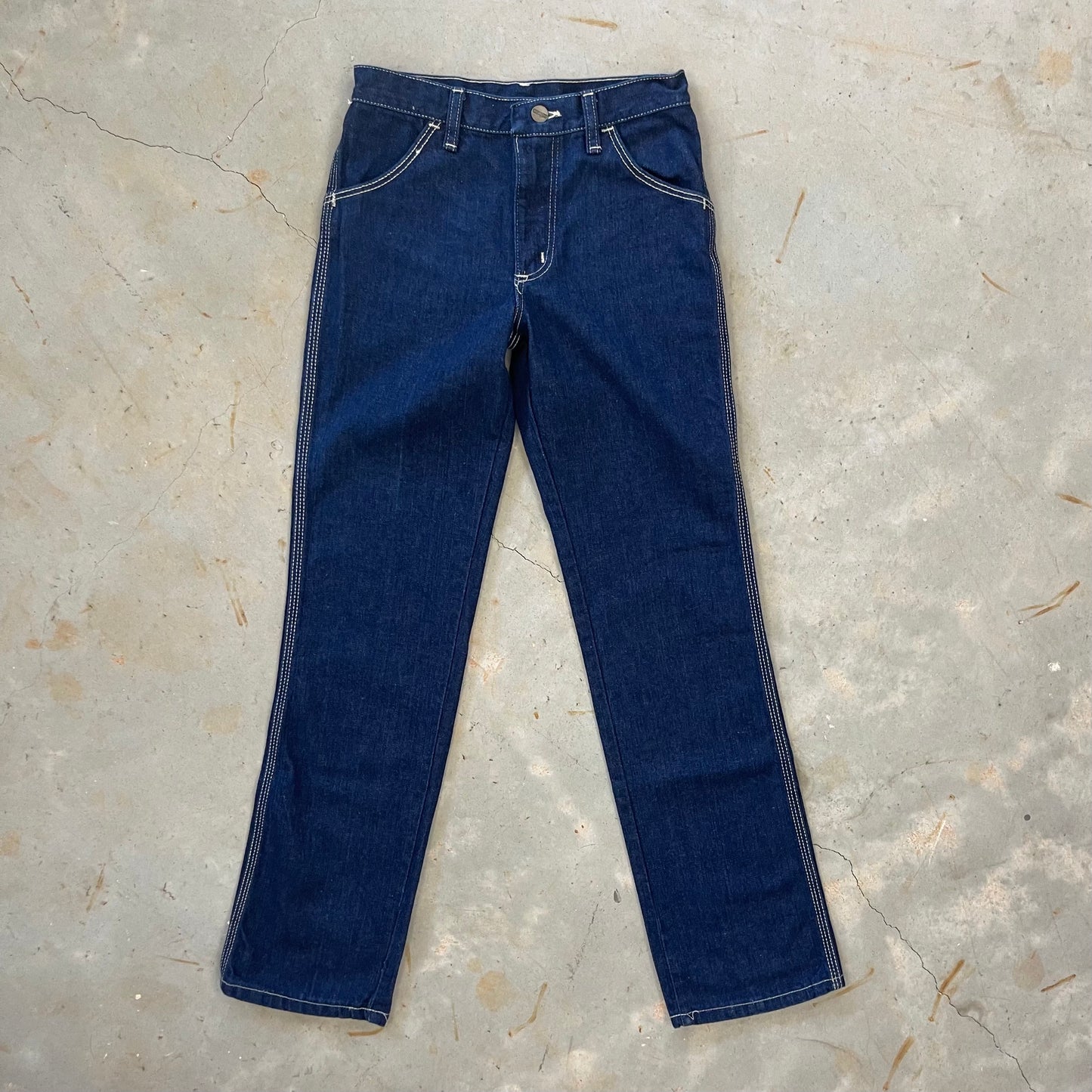 '70s Wrangler No Fault embroidered jeans