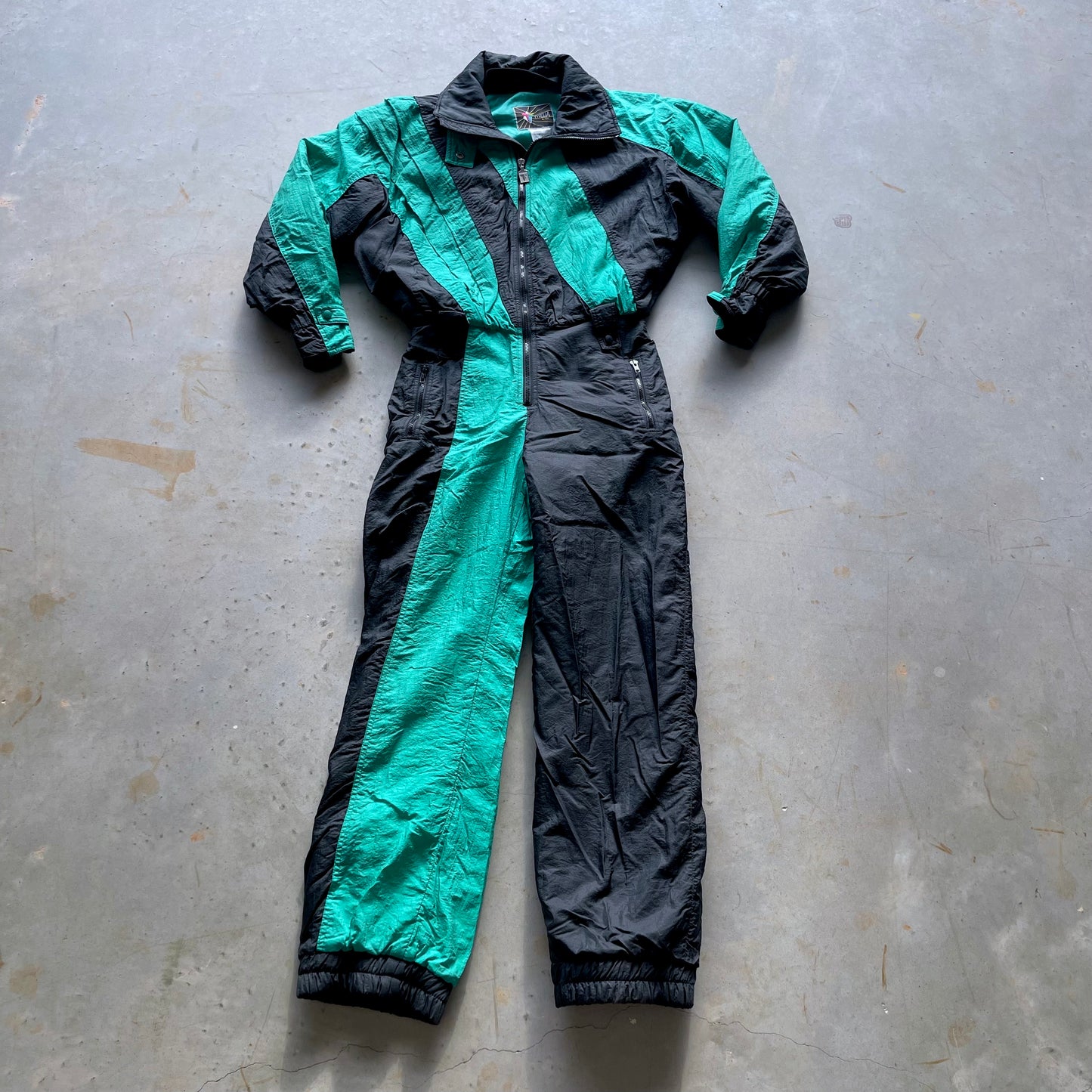 1980s Ski Suit