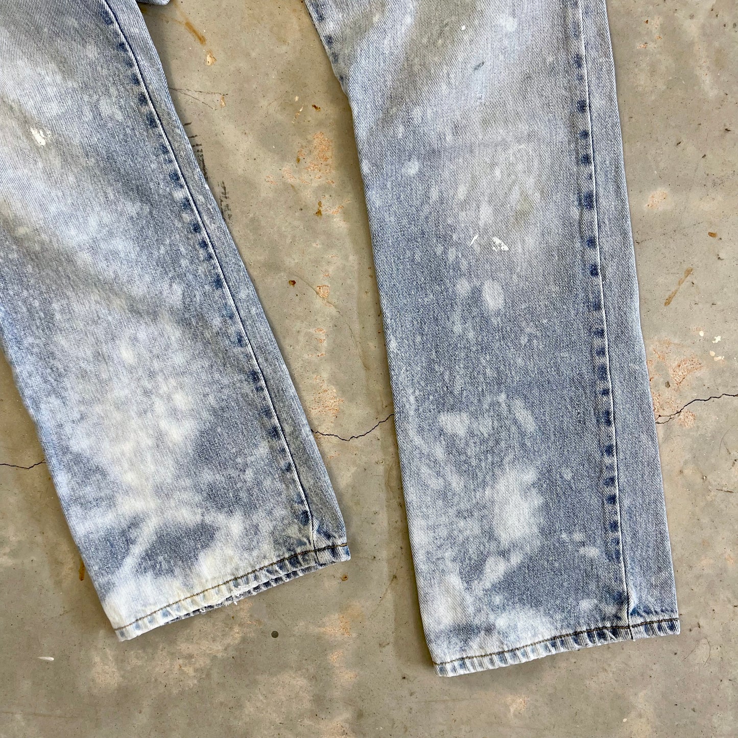 Levi's 517 Bleach Dyed Jeans