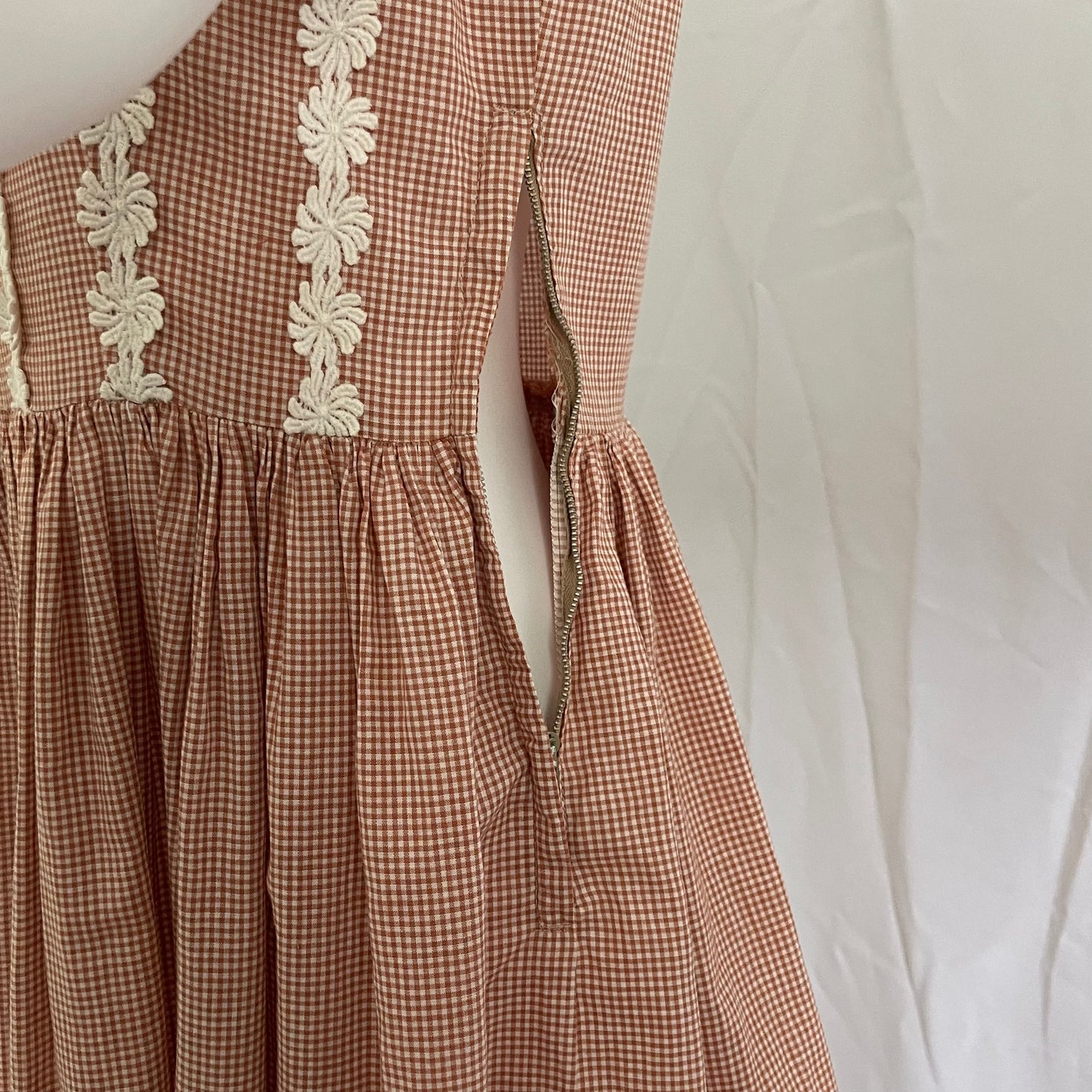 Vintage Gingham Day Dress