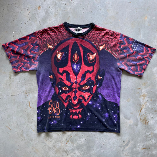 1990s Darth Maul All-Over-Print Tee
