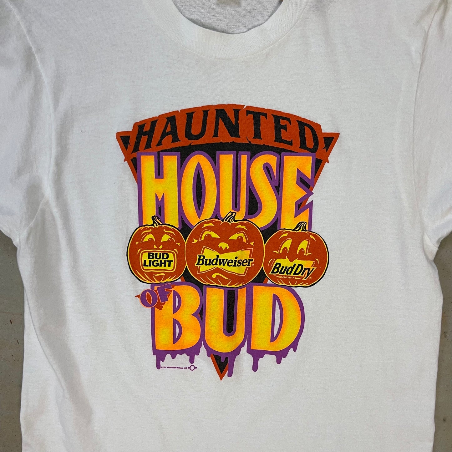 '90s Budweiser Halloween tee