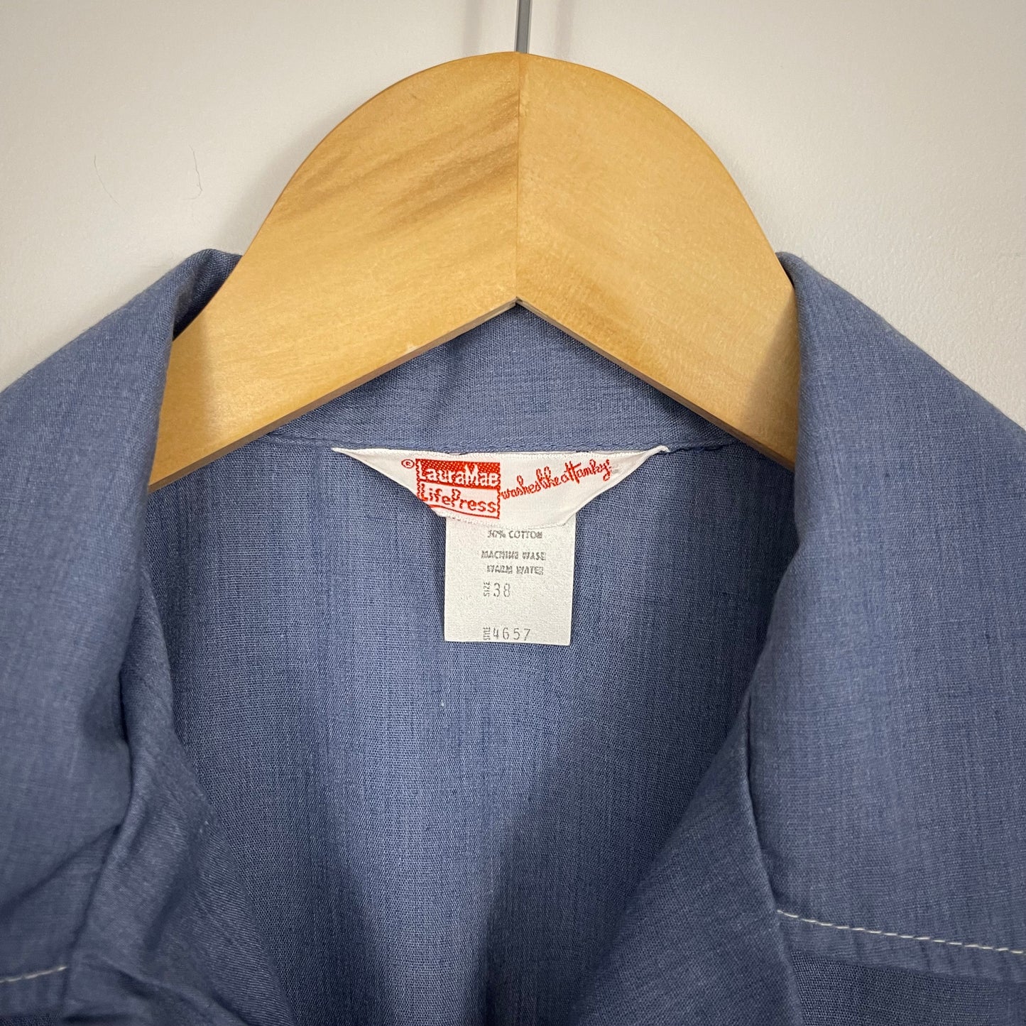 Custom Embroidered 1960s Blouse