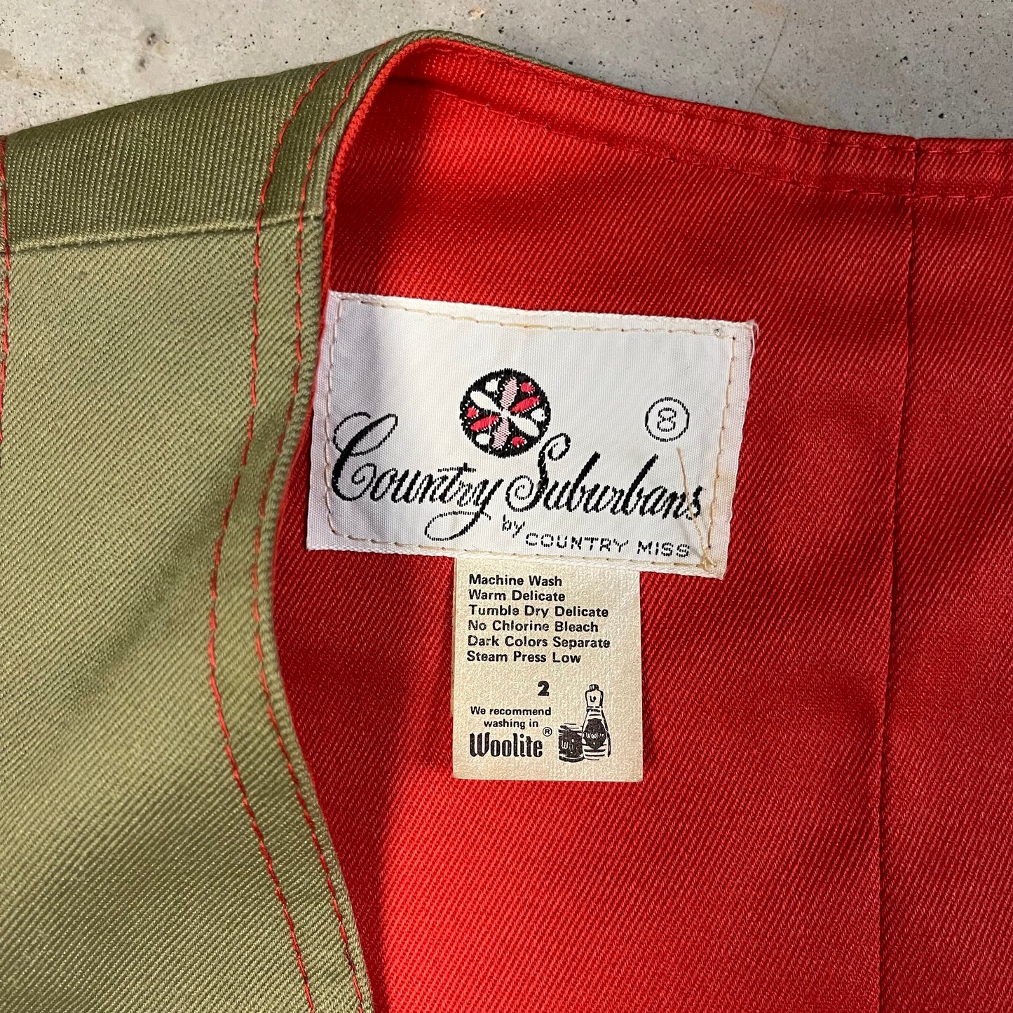 1970s Union Made Vest