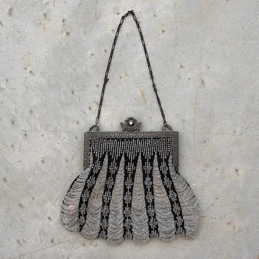Antique beaded evening purse