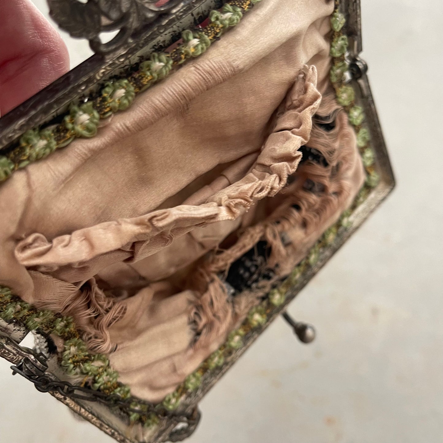 Antique beaded evening purse