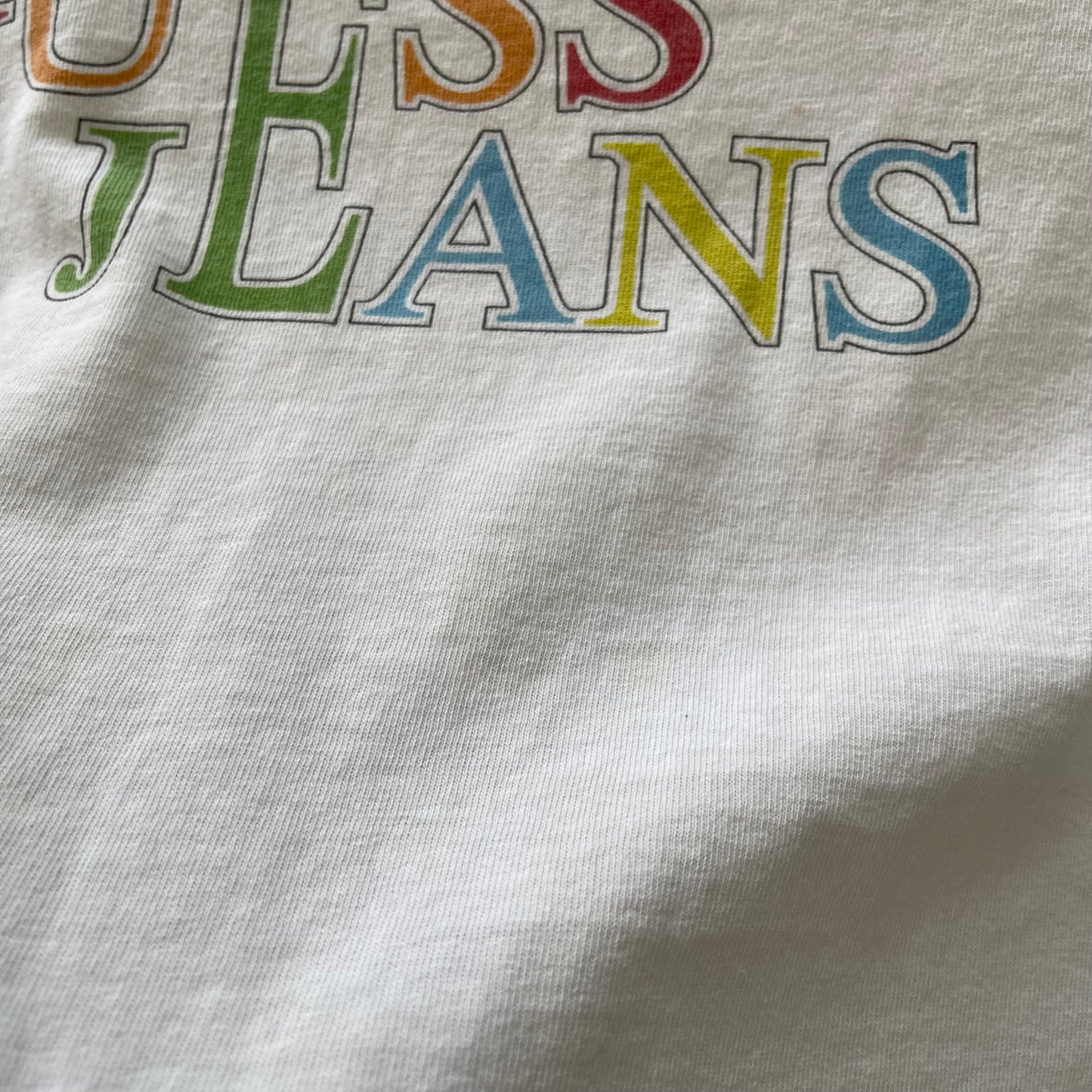 90s Guess Jeans cropped tee