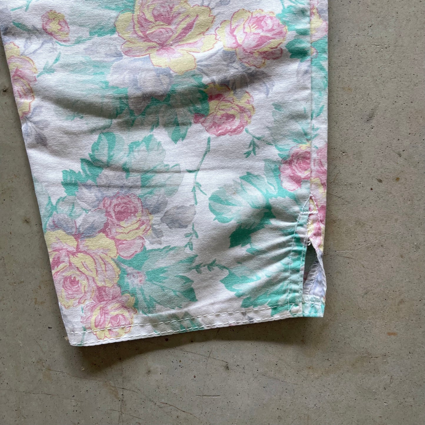 1980s Chic Brand Floral Pants