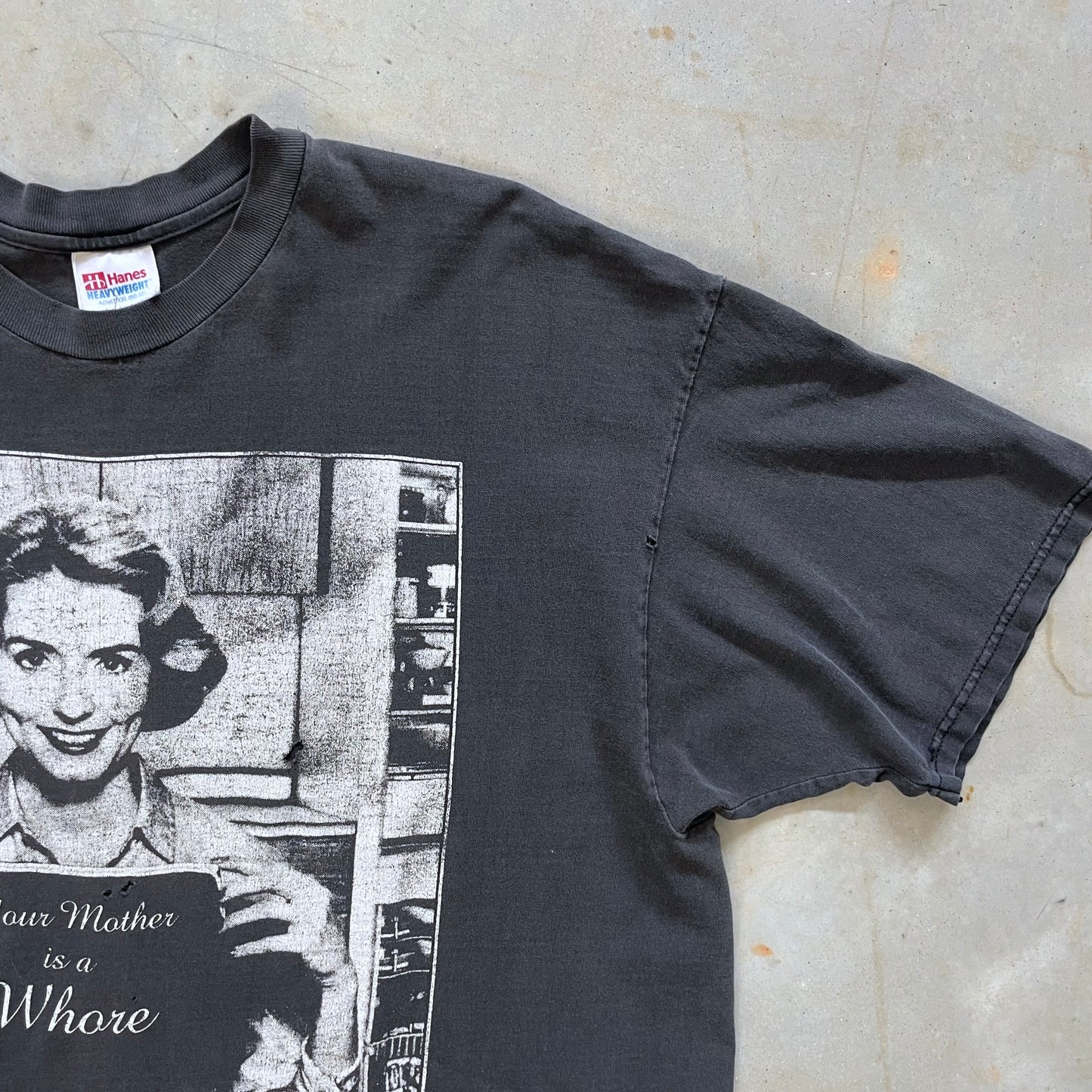 1990s crude comment tee