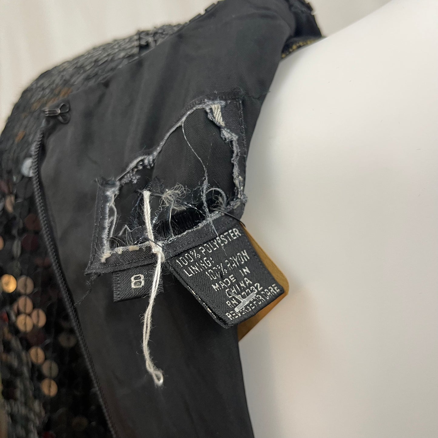 1980s Sequin/Beaded Dress