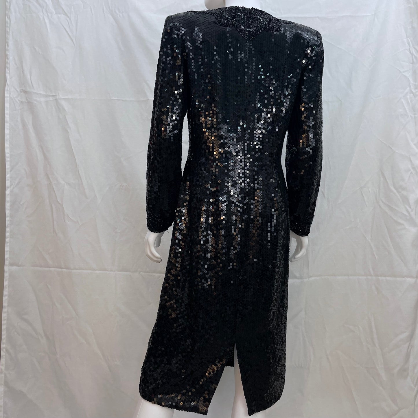 1980s Sequin/Beaded Dress