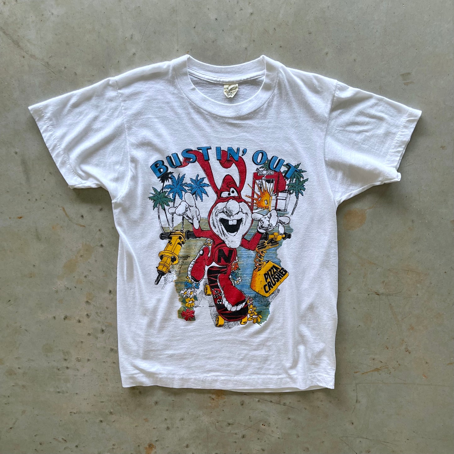 1980s Noid Pizza Crushers Tee