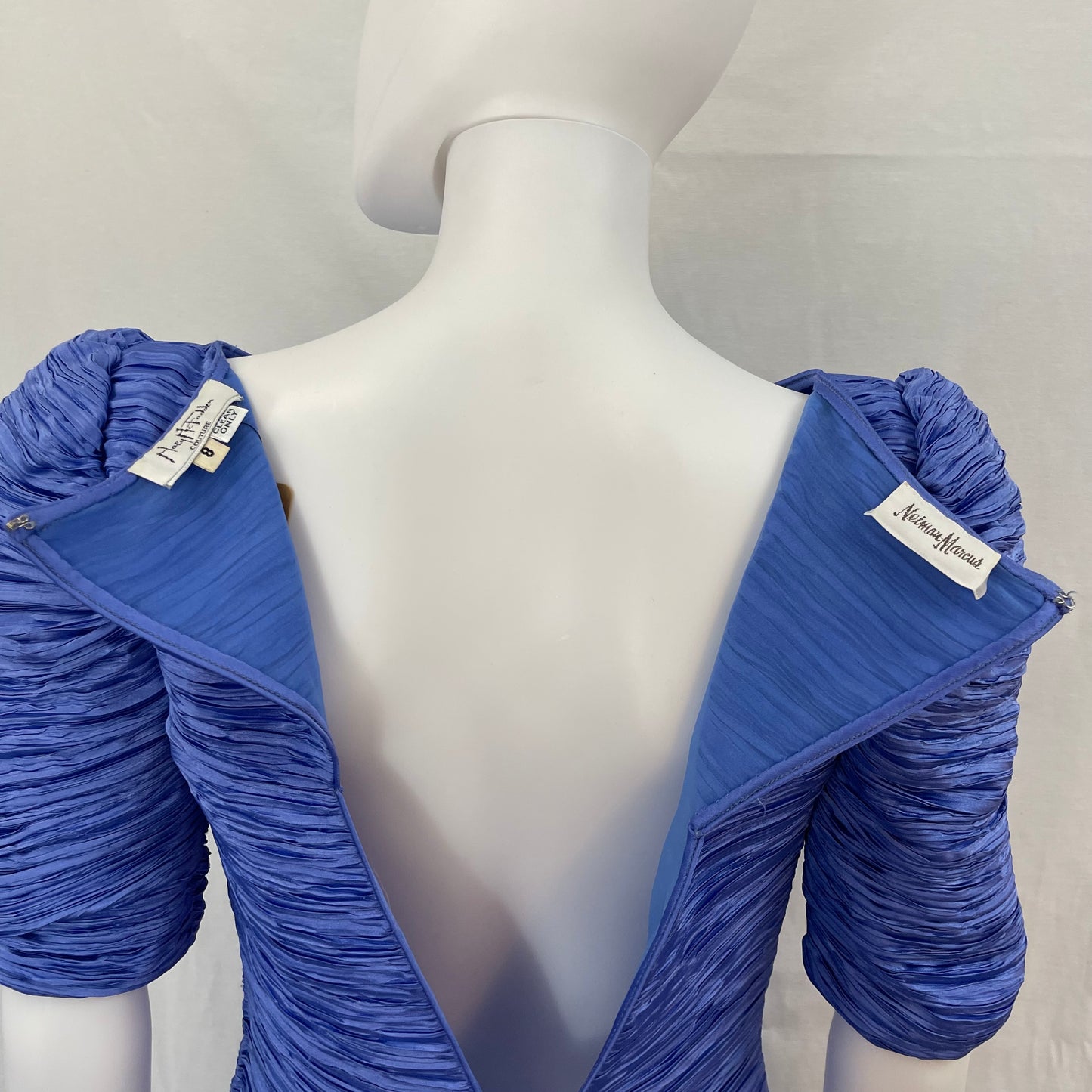 1980s Mary McFadden Couture Cocktail Dress