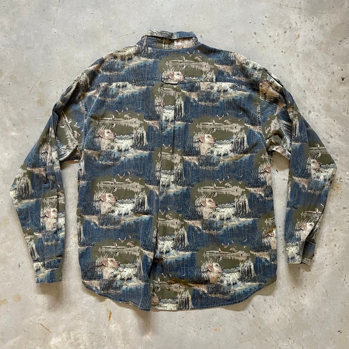 Labrador AOP Button Down Shirt