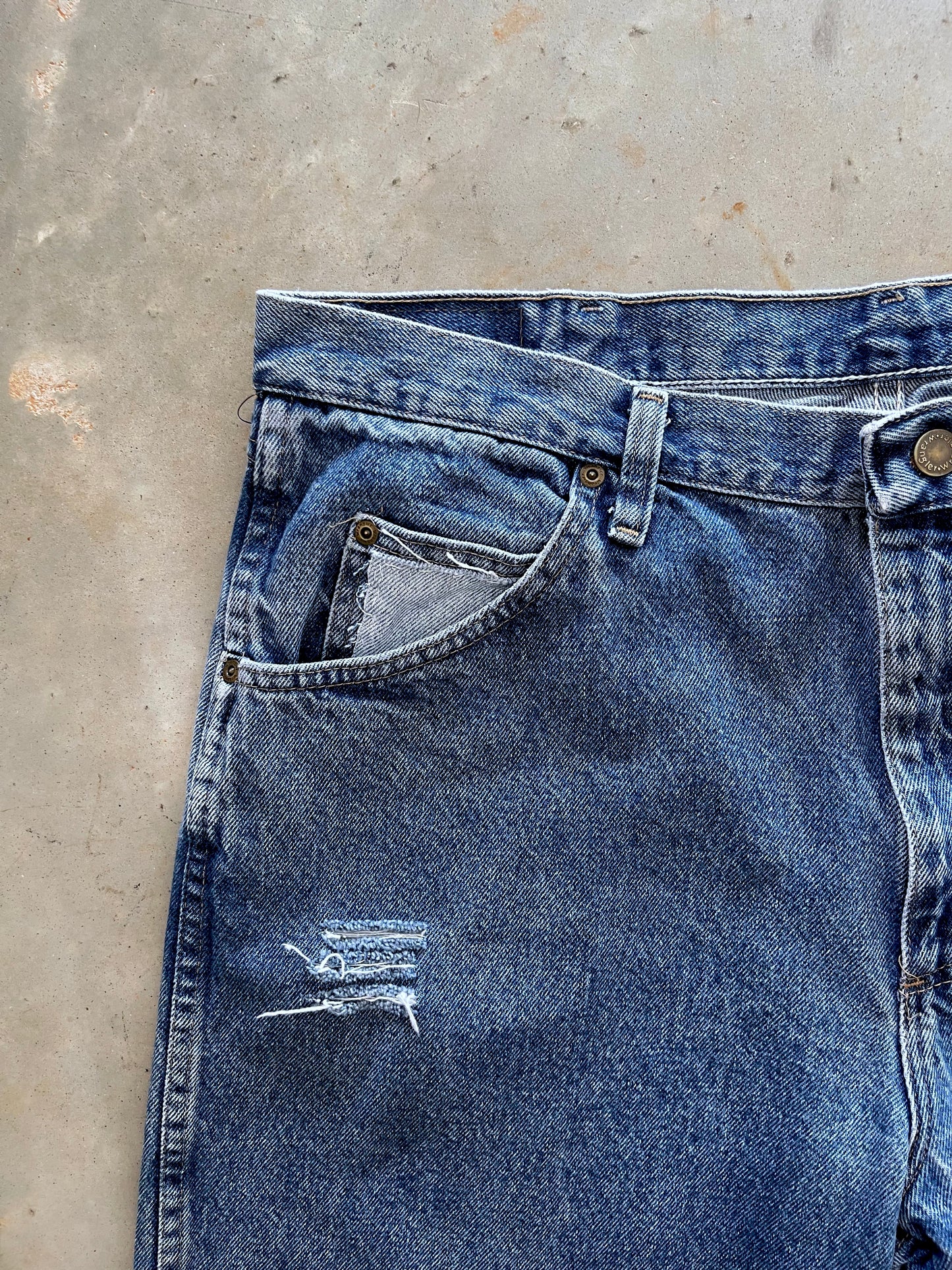 Custom Wrangler Jorts