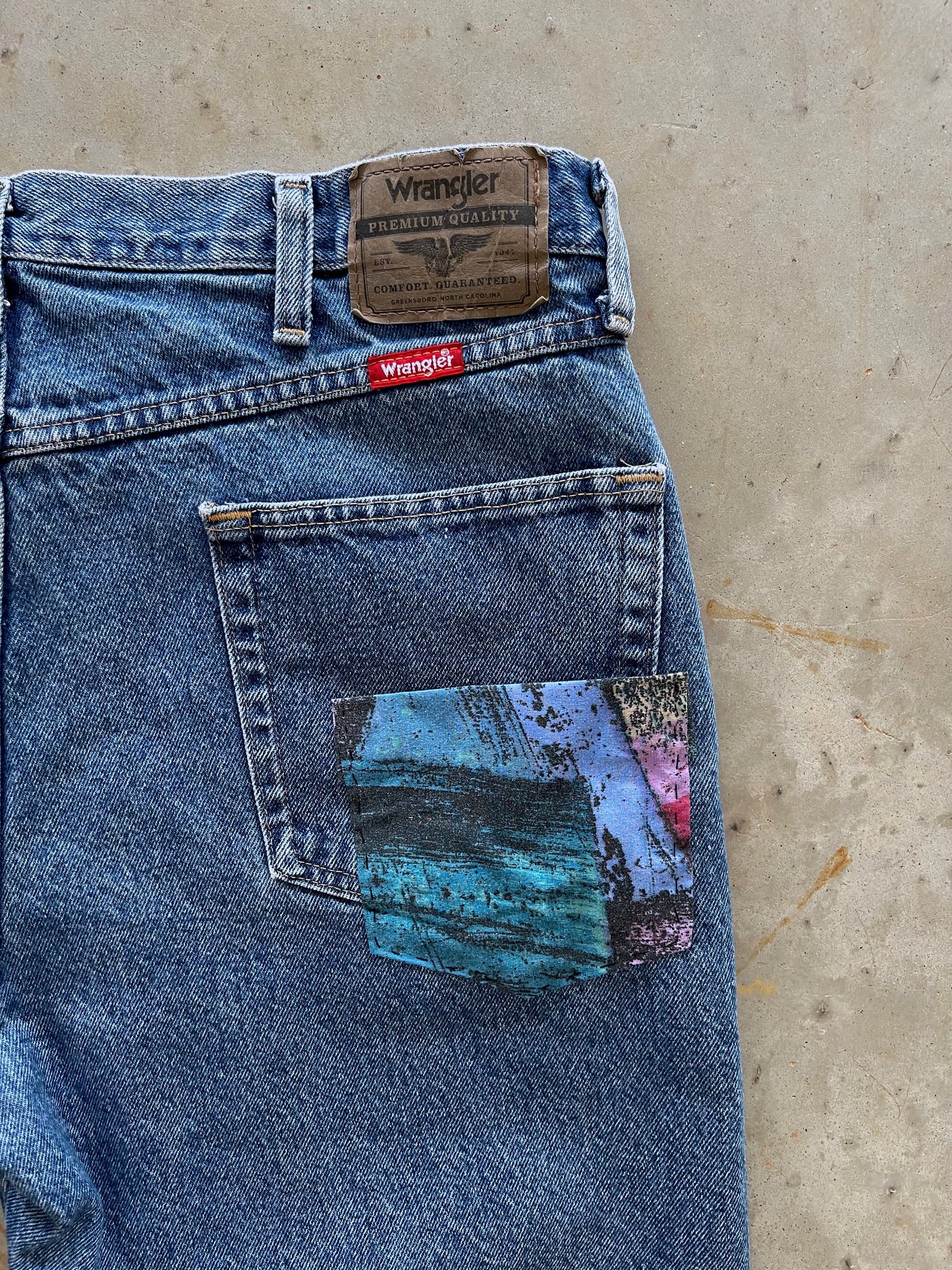 Custom Wrangler Jorts