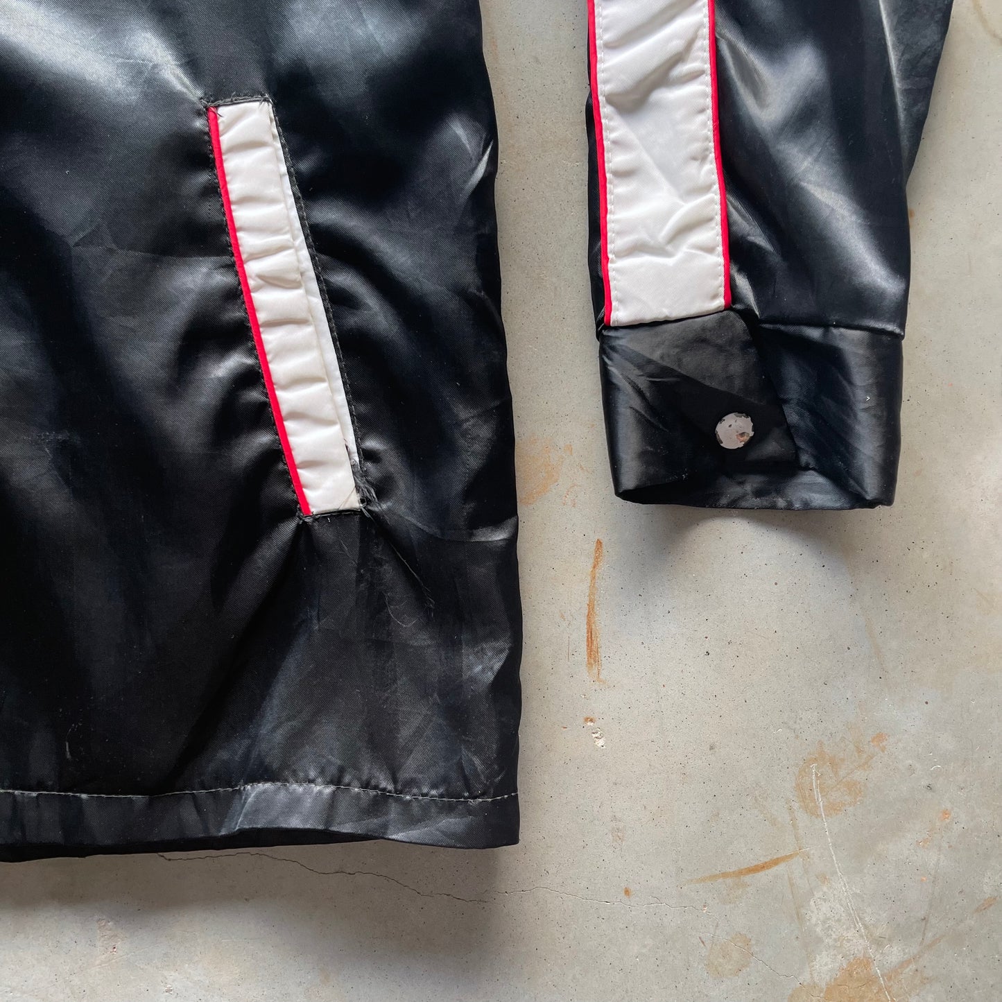 1970s Satin Varsity Jacket