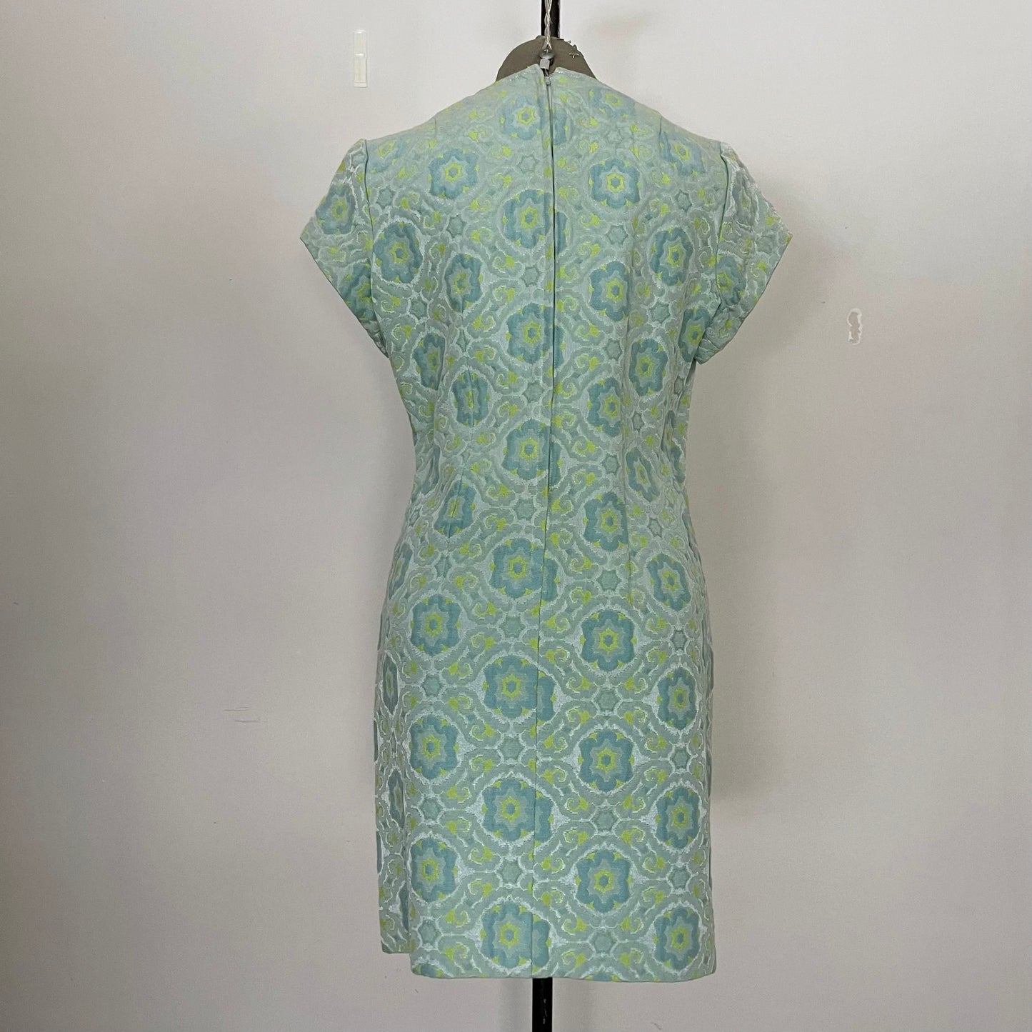 1960s Roberta Lee Brocade Dress