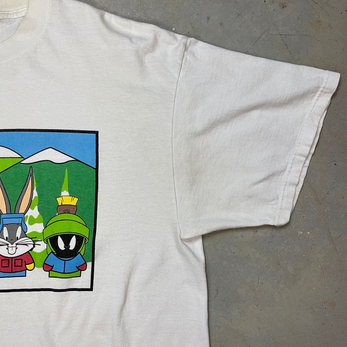 1997 South Park x Looney Tunes Holiday Tee