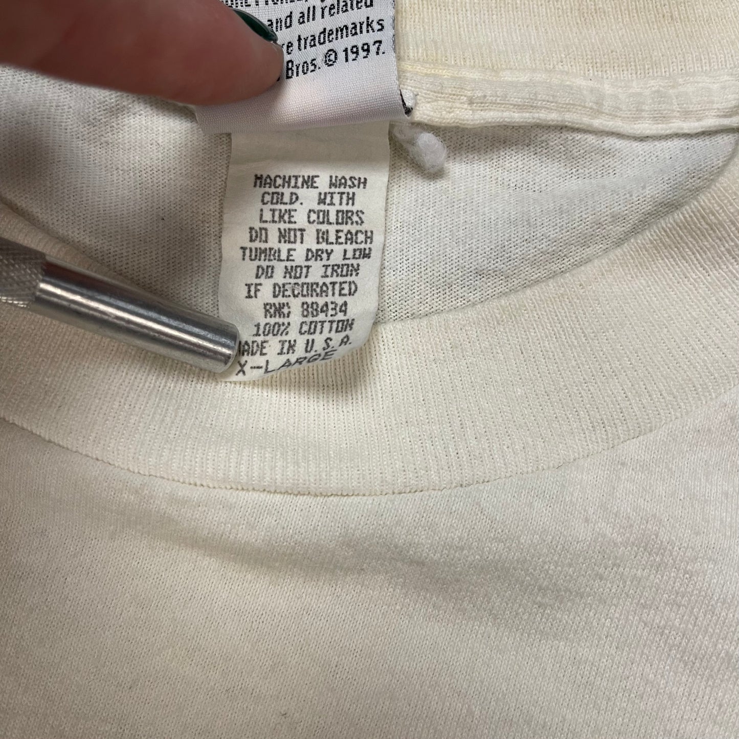 1997 South Park x Looney Tunes Holiday Tee