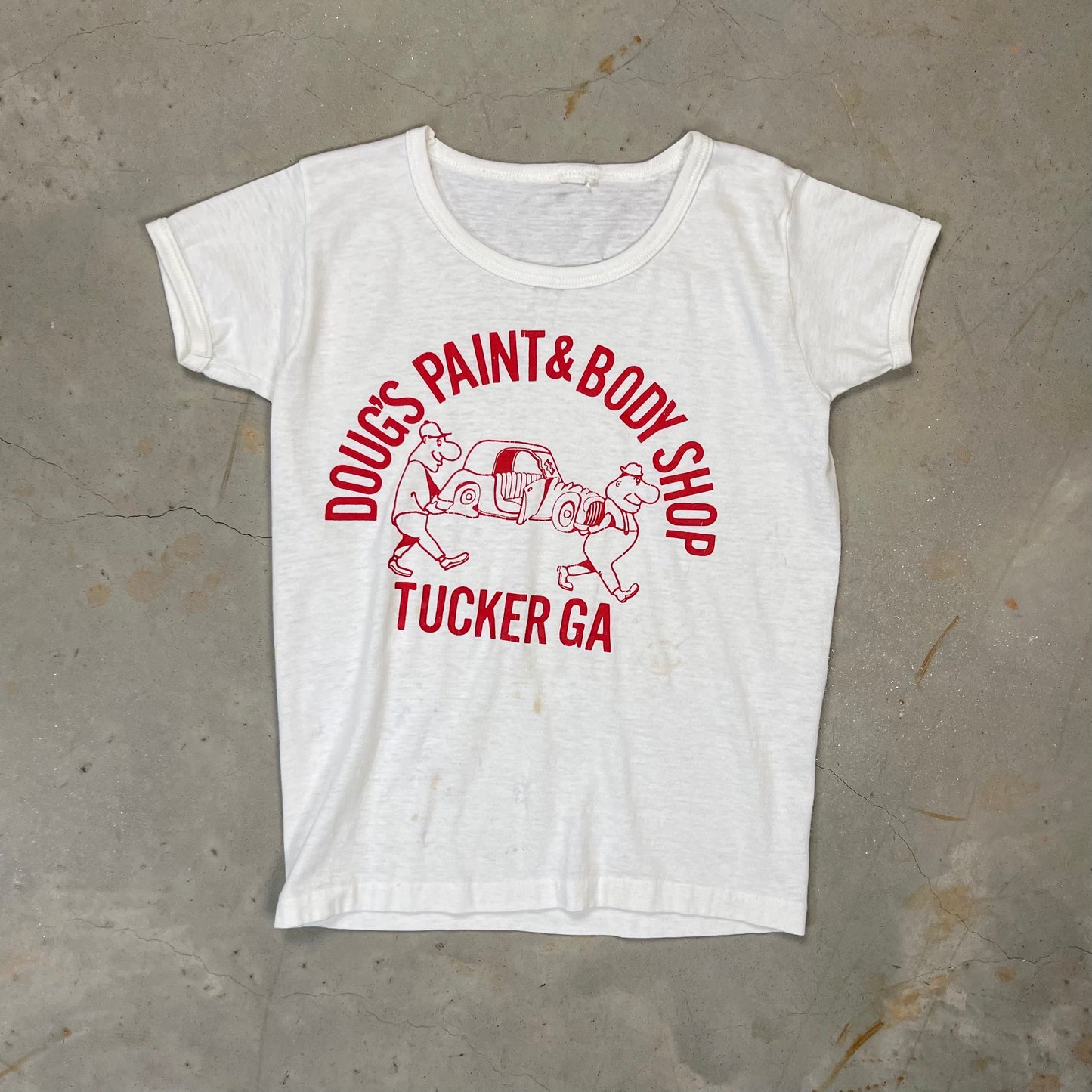70s Paint & Body Shop ringer tee