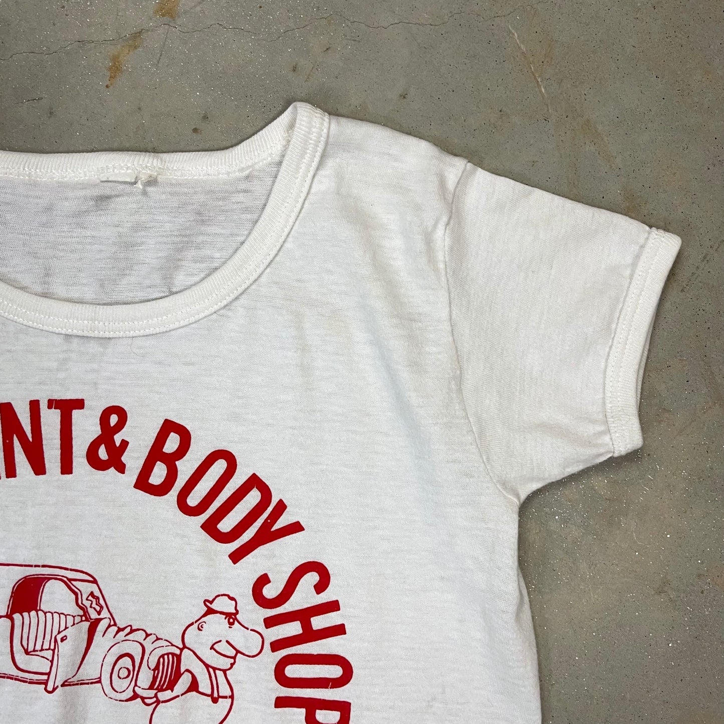 70s Paint & Body Shop ringer tee