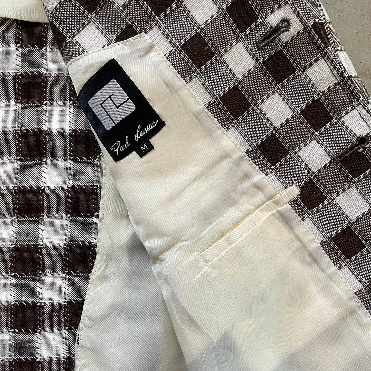 70s Inspired Paul Lussac Blazer