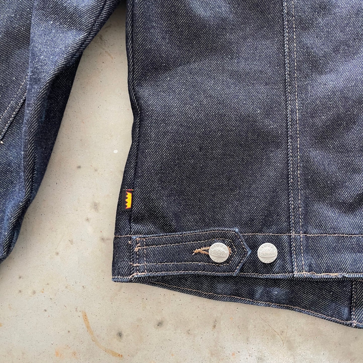 2000s Todd Oldham Faux Fur trim Denim Jacket