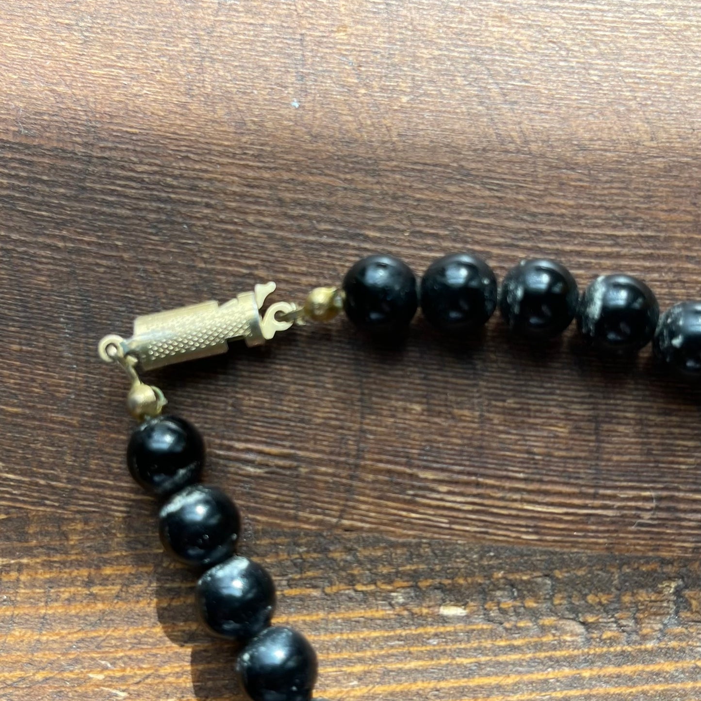 Vintage Lucite/Beaded Statement Necklace