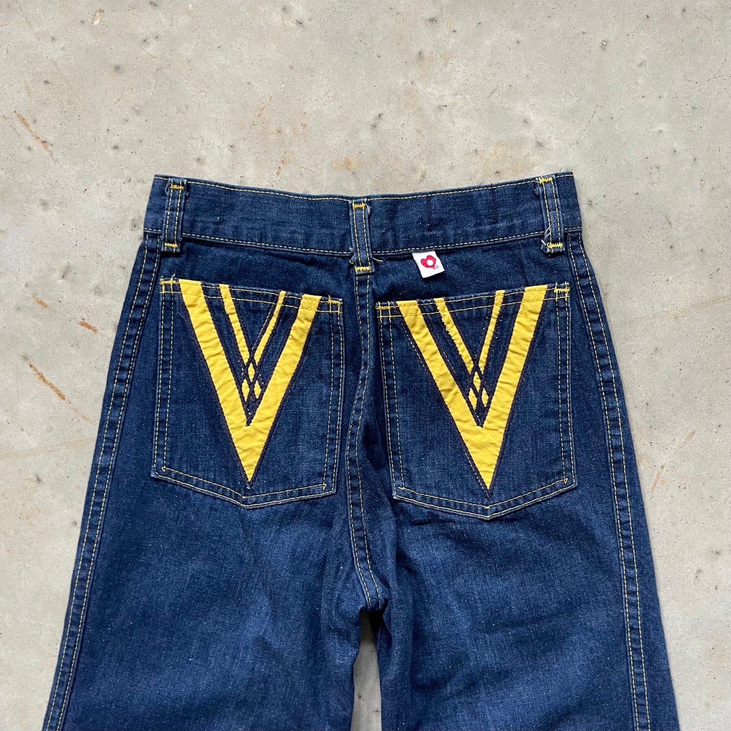 1970s Denim Bellbottoms