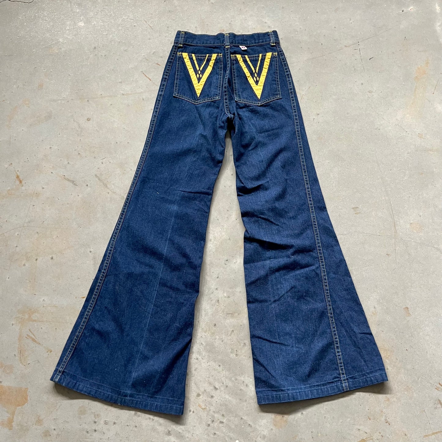 1970s Denim Bellbottoms