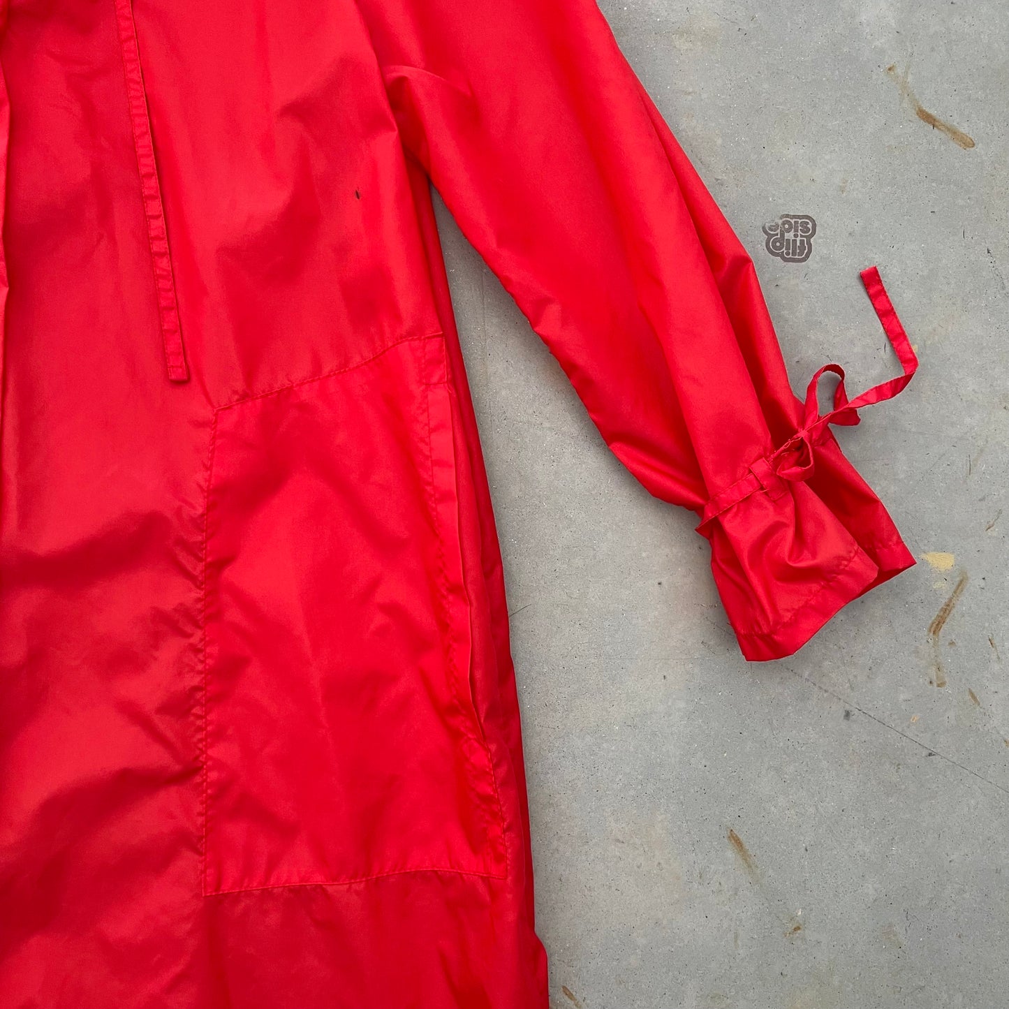 1980s Aqua-Sheen Windbreaker/Rain Trench Coat