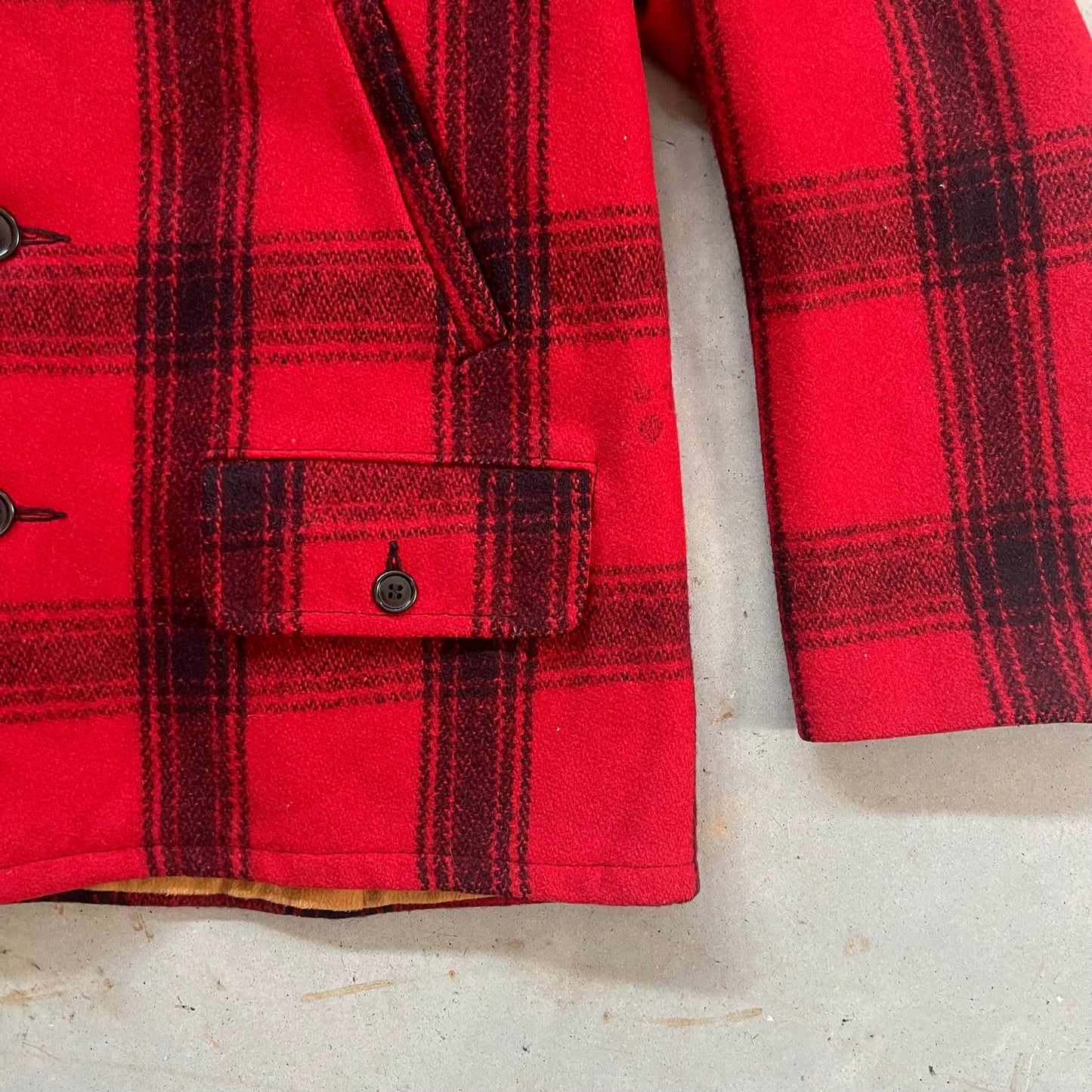 Monterey Club Plaid Wool Mackinaw Jacket
