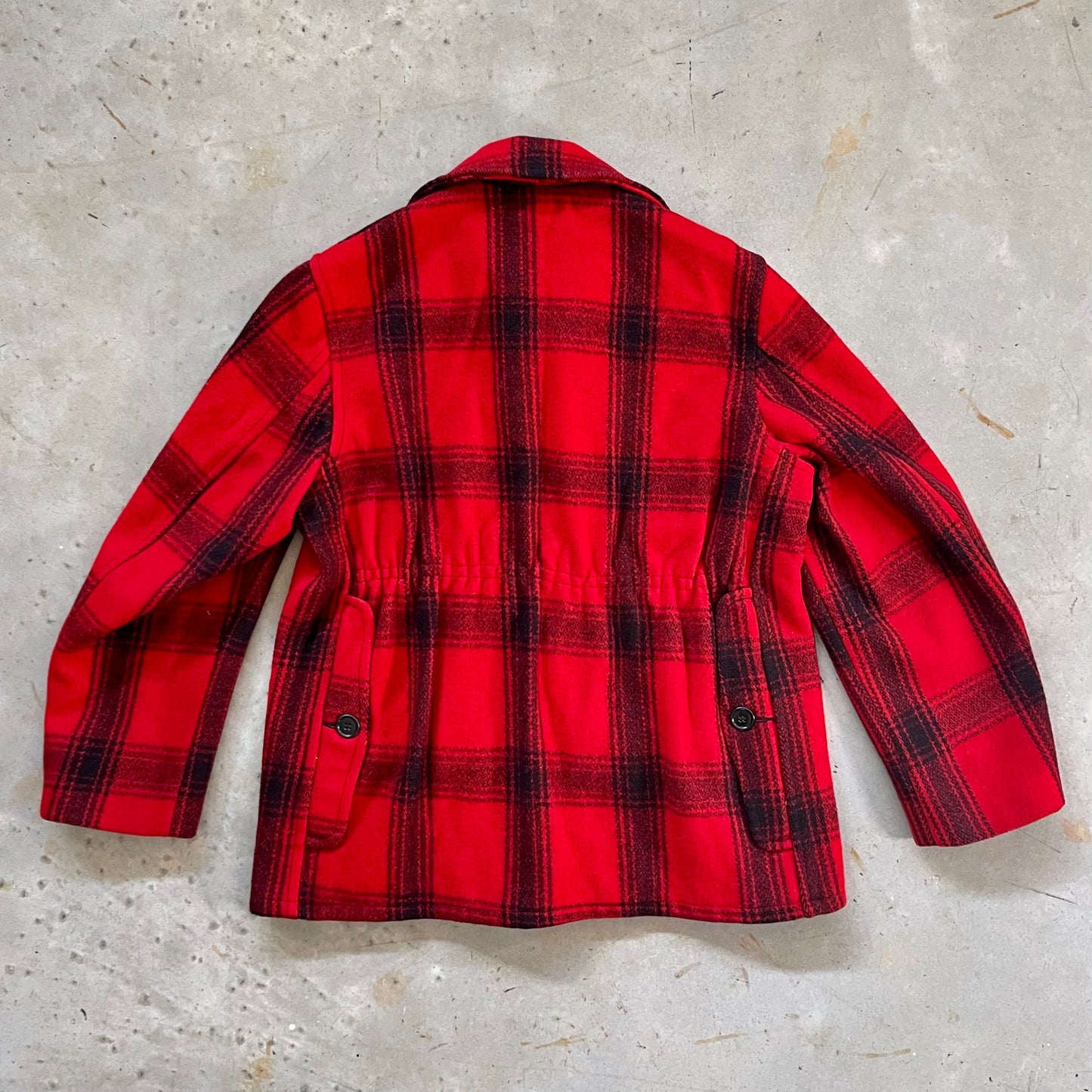 Monterey Club Plaid Wool Mackinaw Jacket