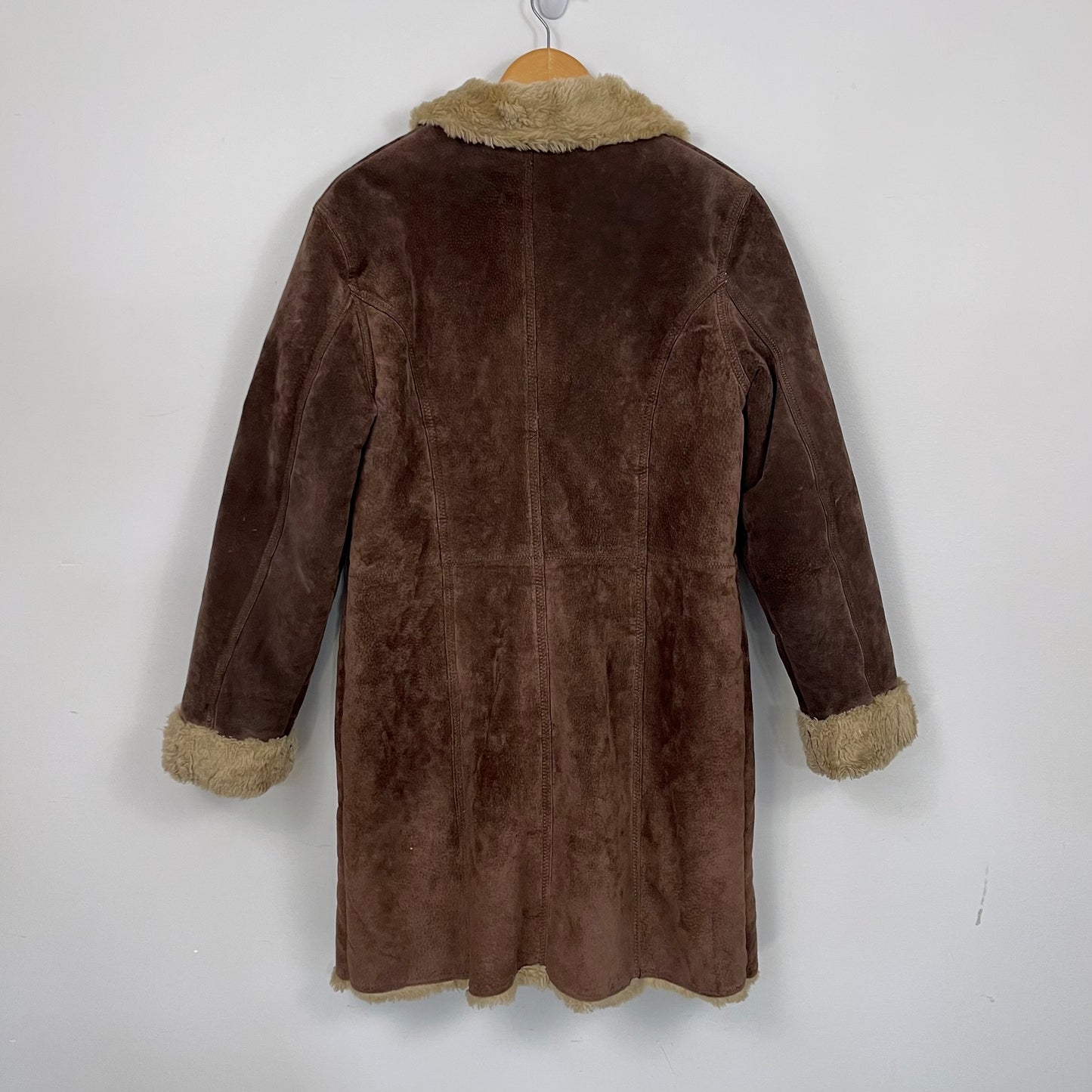 Y2K Wilsons Leather Suede Coat