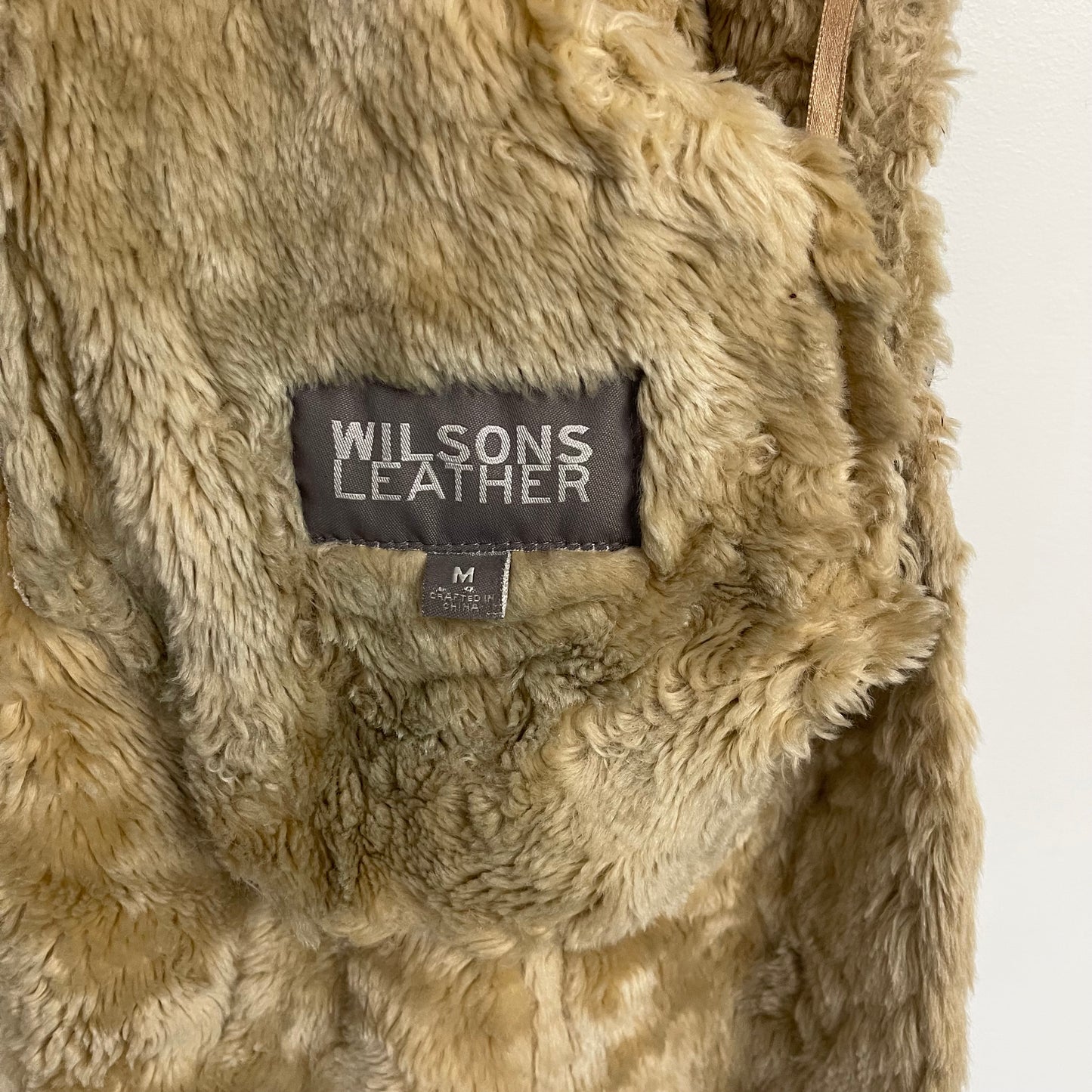 Y2K Wilsons Leather Suede Coat