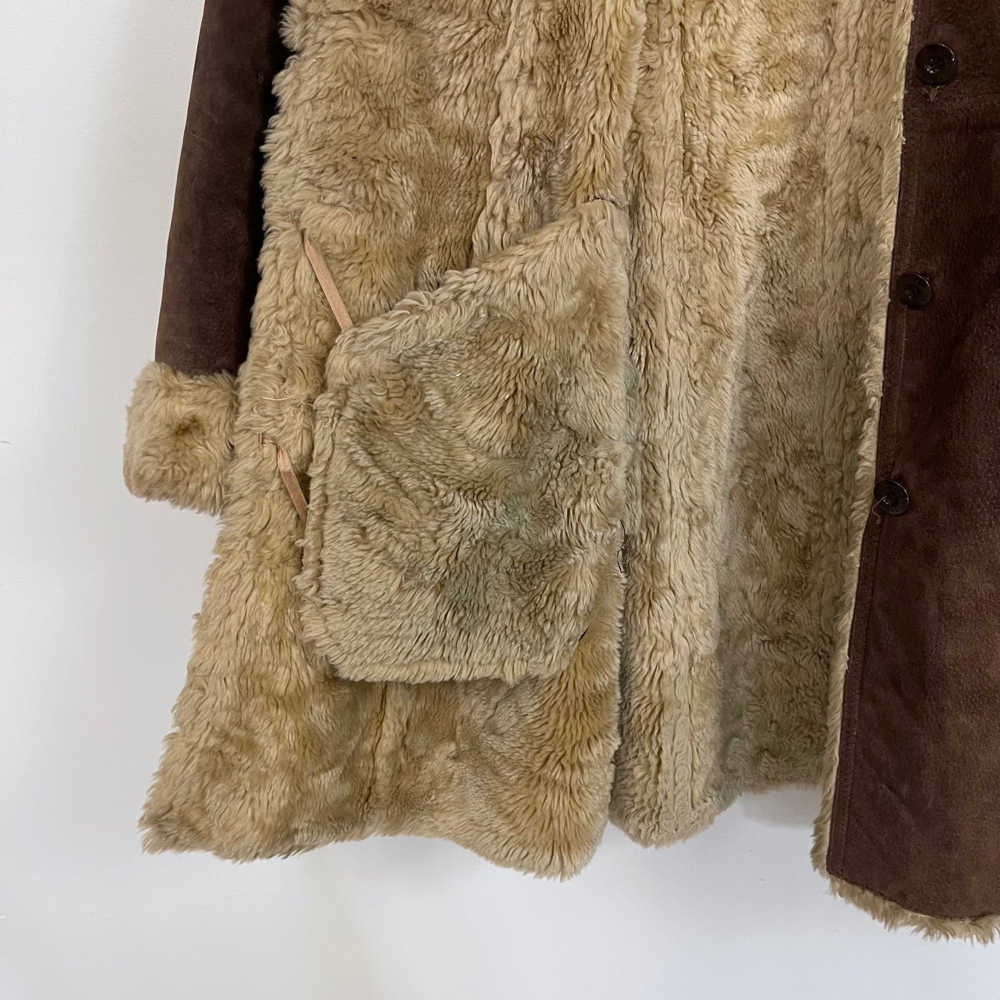 Y2K Wilsons Leather Suede Coat