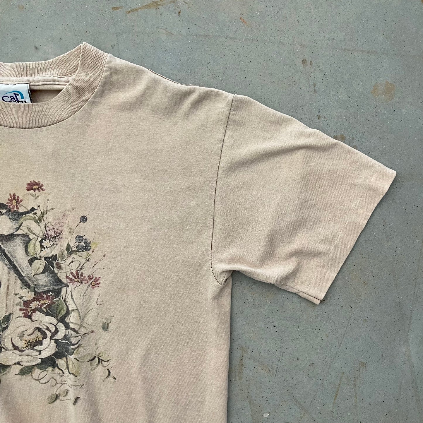 1990s Birds at a Birdhouse Graphic Tee