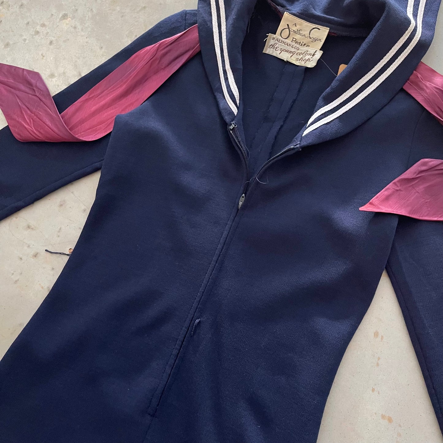 1960s Jonathan Logan Sailor Romper