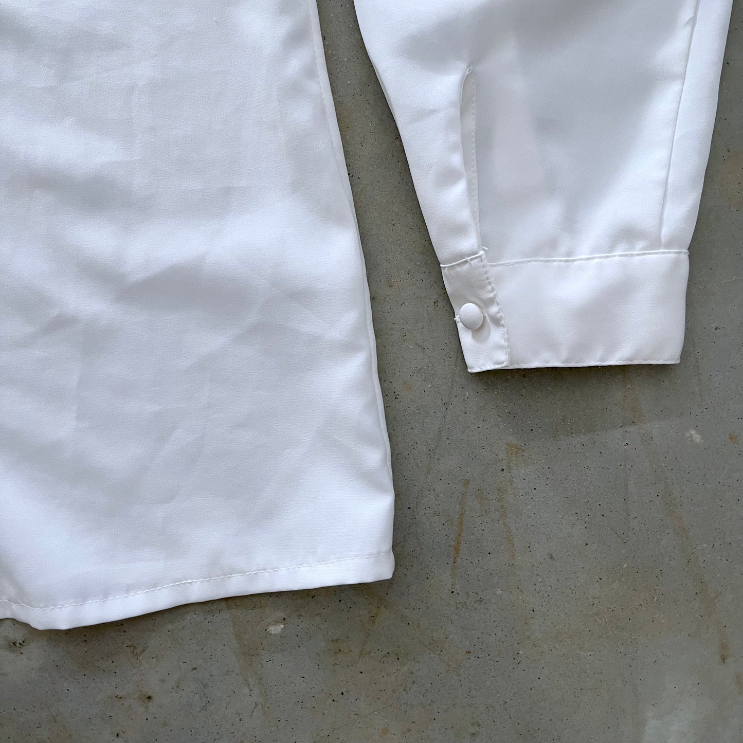 Claudia Richard Pleated Tuxedo Style Blouse