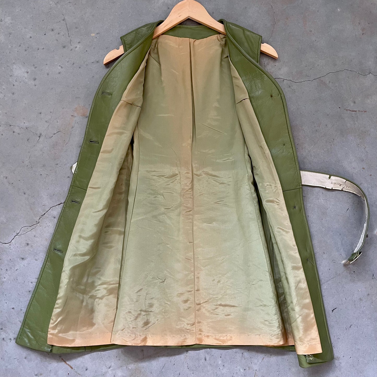 1970s Leather Vest/Mini Dress