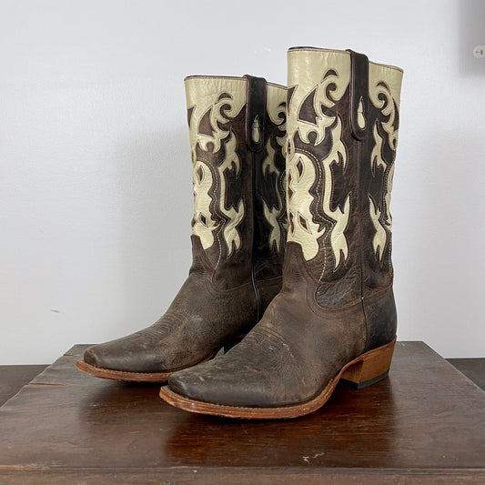Macie Bean Inlay Western Boots