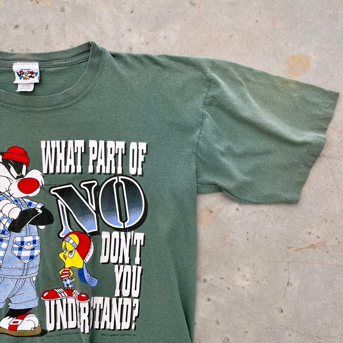 1990s Looney Tunes Sylvester & Tweety Sassy Tee