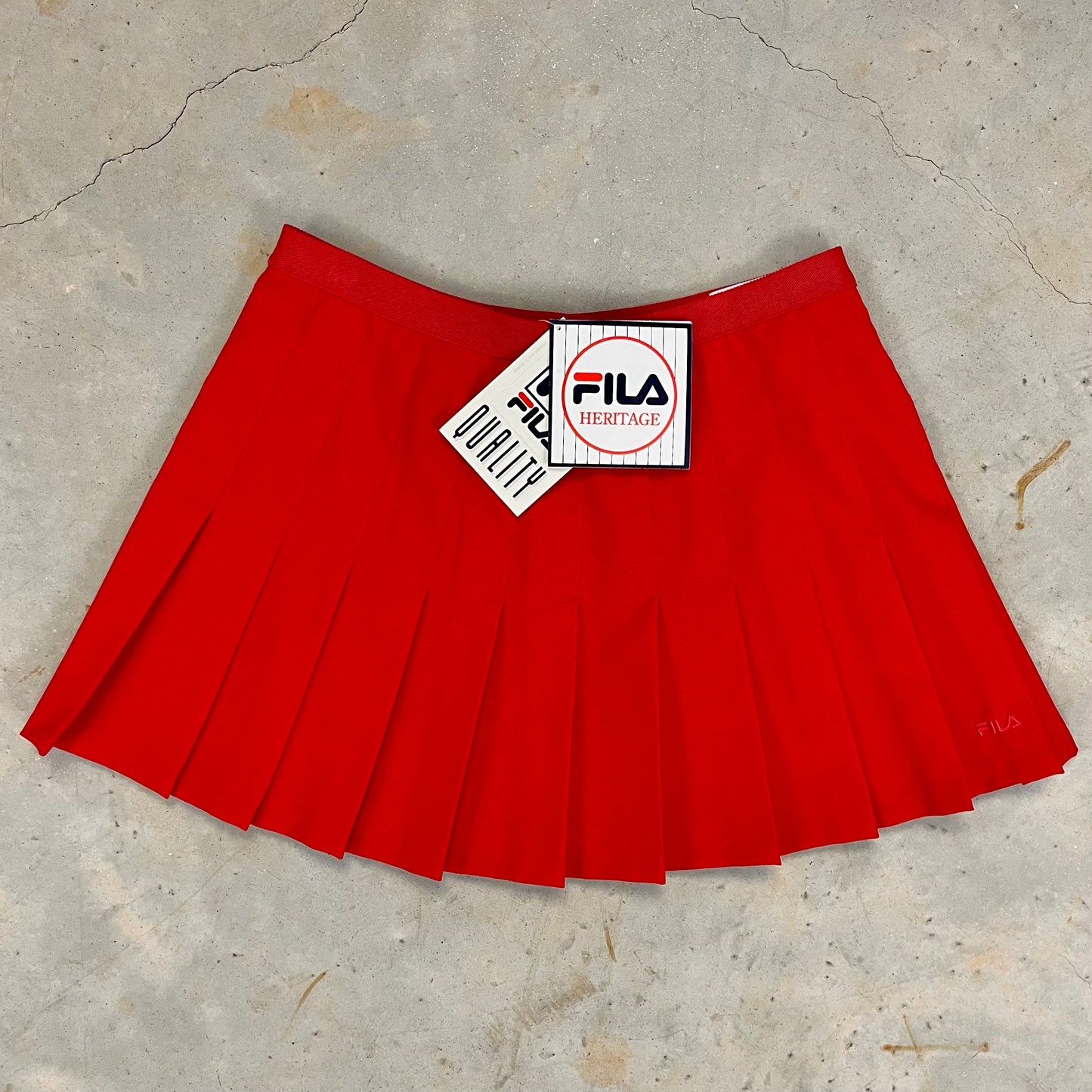 1980s Deadstock Fila tennis skirt