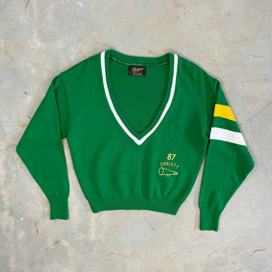 1980s Varsity Cheer Sweater