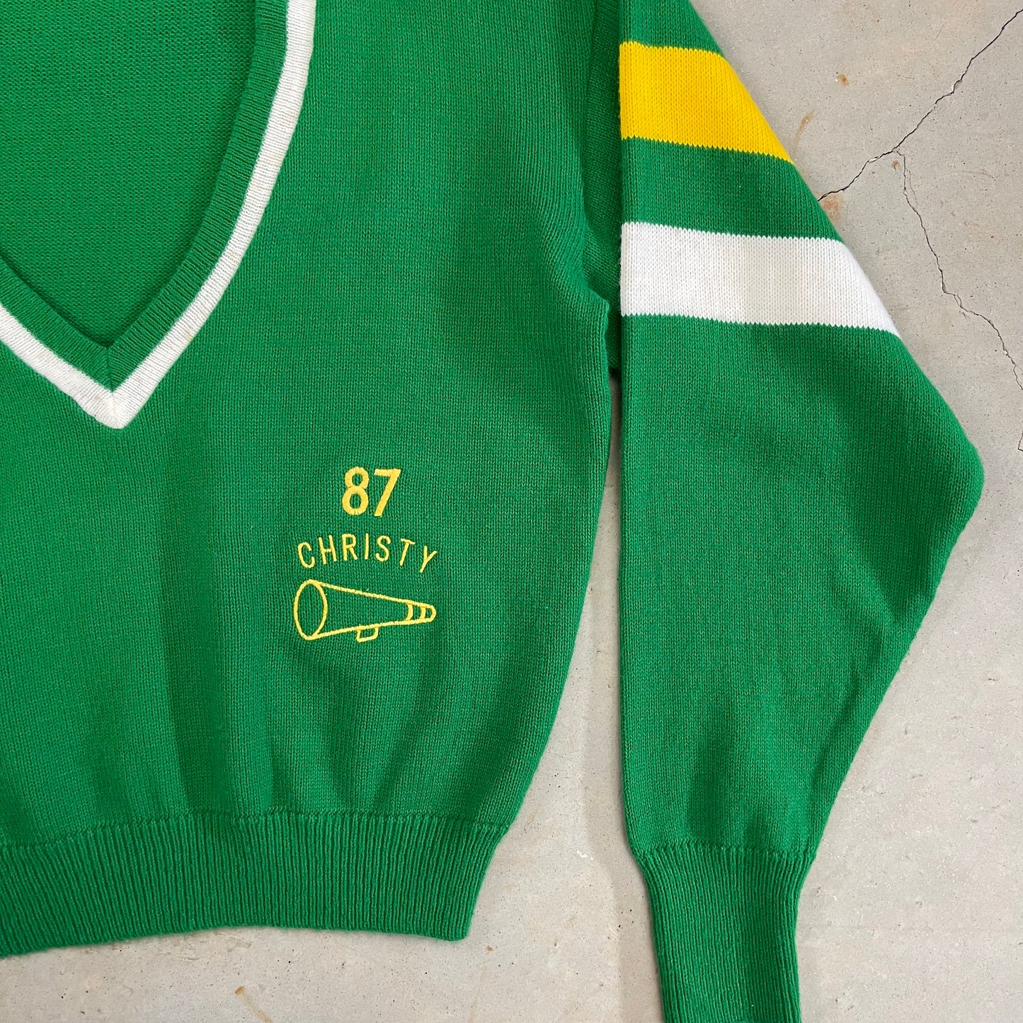 1980s Varsity Cheer Sweater
