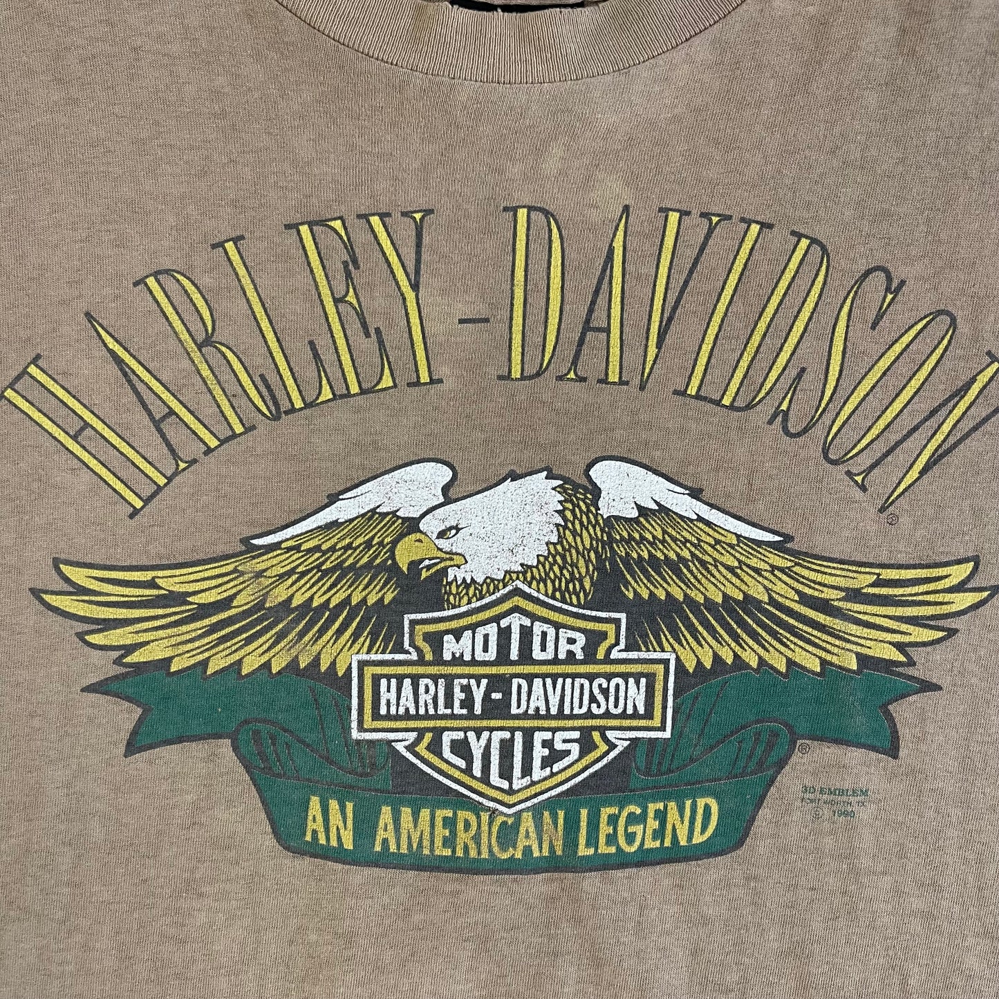 Harley-Davidson 3D Emblem graphic tee